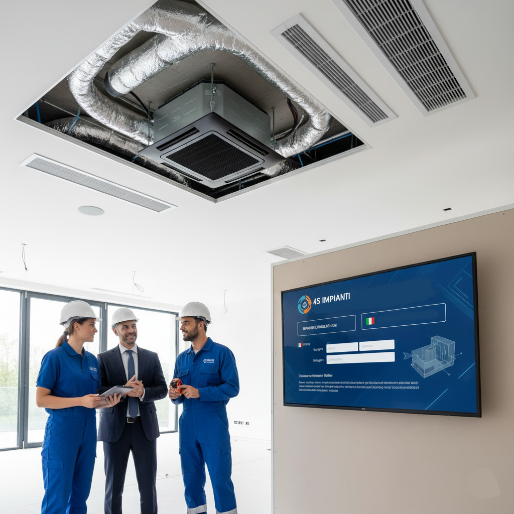 Servizio: Creazione Impianto Canalizzato di Climatizzazione